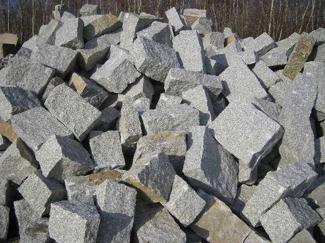 Gazy granitowe kamie murowy granitowy / T